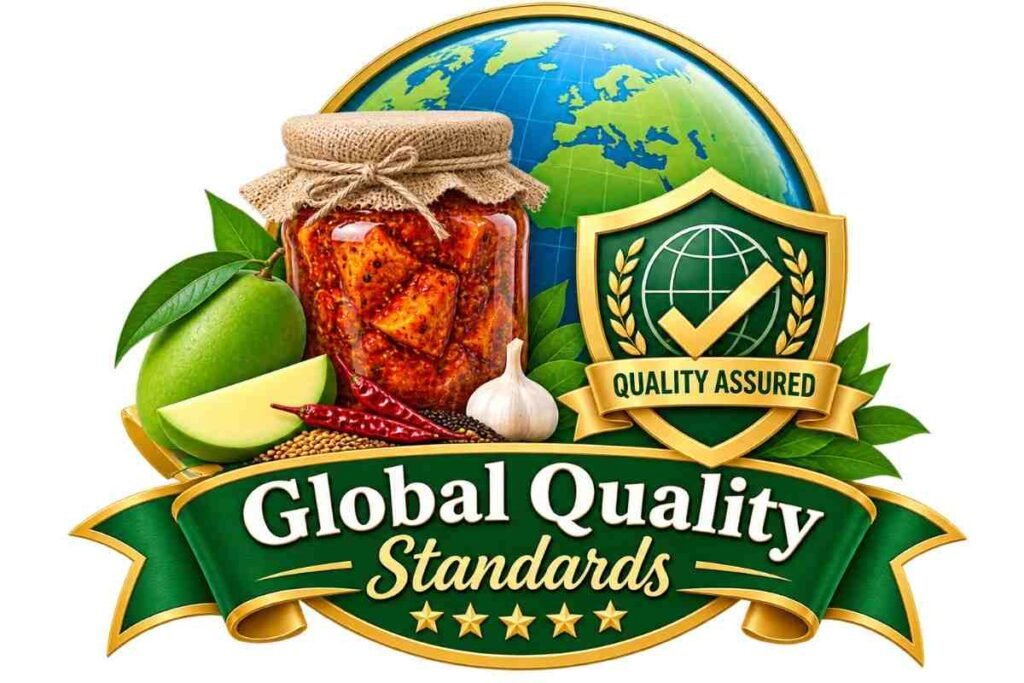 high mango pickle quality assurance