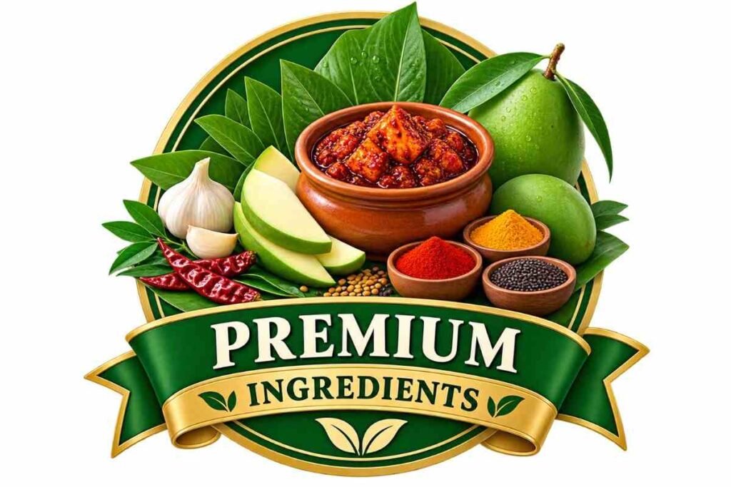 tasty homemade mango pickles premium quality